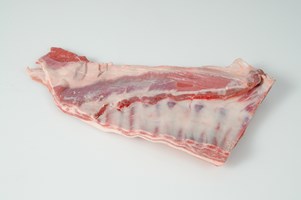 Lamb Spare Rib Meat Cut Spec Step 1